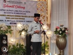 Bupati Safaruddin Lakukan Sertijab Direksi Perumda Air Minum Tirta Luak Nan Bungsu