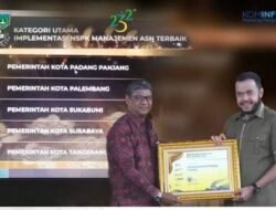 Wako Fadly Amran Kembali Harumkan Nama Sumbar di Tingkat Nasinal