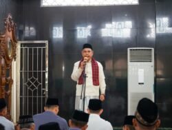 BUPATI SOLOK SHOLAT IDUL ADHA 1444 H DI MESJID DARUSSALAM