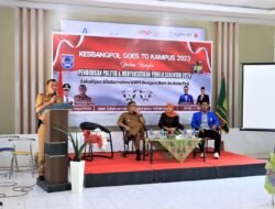 Pj. Wako Rida Ananda Berikan Pendidikan Politik Buat Mahasiswa