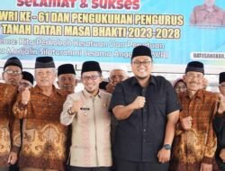 Pengurus PWRI Tanah Datar Dikukuhkan