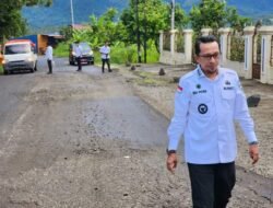 Bupati Eka Putra Meninjau Kondisi Beberapa Ruas Jalan
