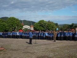 Ast 1 Drs SYAHRIAL, MM JADI PEMBINA APEL PAGI DI LINGKUP PEMKAB SOLOK
