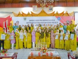 TP-PKK KABUPATEN SOLOK KEMBALI RAIH JUARA UMUM PADA JAMBORE KADER PKK