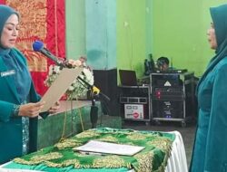 Ny. lise Eka Putra Lantik Ketua TP PKK Kecamatan X Koto