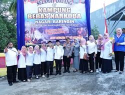 Nagari Baringin Dilaunching Sebagai Kampung Bebas Narkoba