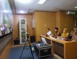 WAWAKO SOLOK IKUTI RAKOR INFLASI MELALUI ZOOMMEETING