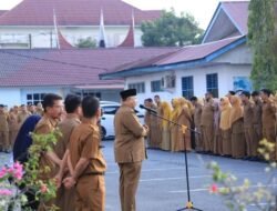 WAKO SOLOK PIMPIN APEL GABUNGAN DI LINGKUP KOTA SOLOK