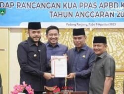 Wako Fadly Amran sampaikan Nota Pengantar Rancangan KUA PPAS 2024