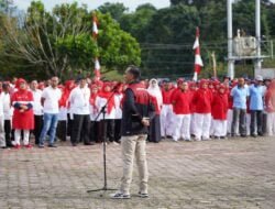 PEMKAB SOLOK GELAR APEL GABUNGAN UNTUK MEMERIAHKAN HUT RI KE 78