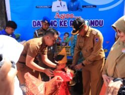 Penilaian Lomba Kader Pos Yandu Berprestasi Tingkat Sumbar.