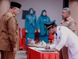 WAKO SOLOK LANTIK HENDRIK SEBAGAI CAMAT TANJUNG HARAPAN