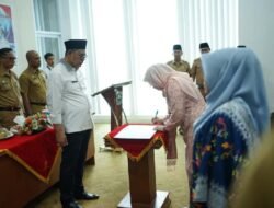 BUPATI LANTIK PEJABAT TINGGI PRATAMA,  ADMINISTRATOR DI LINGKUP PEMKAB SOLOK