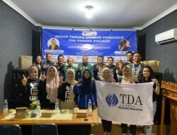 Alex BX Dilantik Jadi Ketua Komunitas TDA