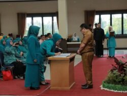 Bimtek TP.PKK Sumbar Serah Terima Ketua TP.PKK dan Ketua Dekranasda Payakumbuh