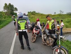 SATLANTAS POLRES TANAH DATAR JARING 24 UNIT KENDARAAN RODA DUA