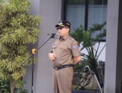 Pj Wako Jadi Pembina Apel Pagi Balai Kota
