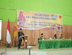 Wawako Solok Membuka Kuliah Umum Mahasiswa Baru UMMY