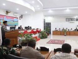 Bupati Eka Putra Sampaikan Jawaban Pandangan Umum Fraksi