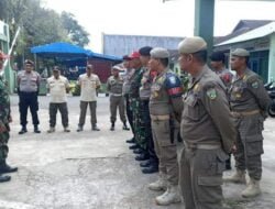 TNI, Pol PP Damkar dan Polri Gelar Patroli Tiga Pilar