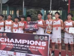TURNAMEN BOLA BASKET ADABIAH 2 CUP KE-VIII DI TUTUP KADIS PENDIDIKAN PROV. SIMBAR