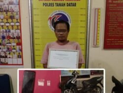 Tim Tarantula Polres Tanah Datar Tangkap FF