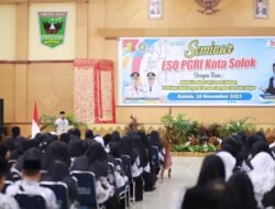 Wakil Wali Kota Ramadhani Secara Resmi Membuka Seminar ESQ PGRI