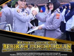Kapolres Solok Kota AKBP Ahmad Fadilan, Berikan Reward Pada Personel Berprestasi