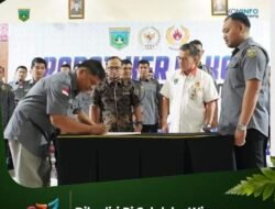 Pj Sekdako Winarno Hadiri Pelantikan Pengurus KONI Padang Panjang