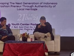 LAUNCHING PRODUK TENANT INKUBATOR BISNIS FASHION FEST DI GELAR BDI PADANG.