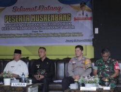 Musrenbang Ekor Lubuk Harapkan Ada Usulan yang Terealisasi