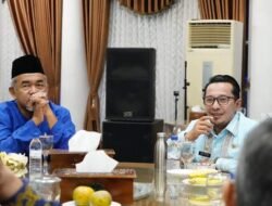 Pimpinan Media Karangkraf Malaysia Temui Bupati Eka Putra