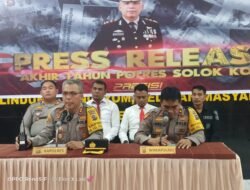 AKBP Ahmad Fadilan Ungkap 5 Tindak Pidana Tertinggi di Wilayah Hukum Polres Solok Kota