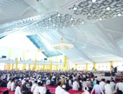 Tabligh Akbar di Masjid Agung Kebanggaan Dharmasraya Dihadiri Ribuan Jamaah