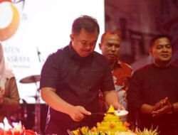 MALAM RESEPSI HUT KE 20 KABUPATEN DHARMASRAYA BERTABUR HADIAH