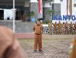KENNEDY HAMZAH PIMPIN APEL DI LINGKUP PEMKAB SOLOK