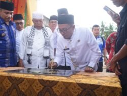 Peresmikan Jalan Lingkar Jorong Kubang Landai