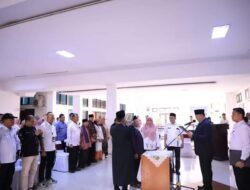 DIRUT PERUMDA AIR MINUM PINCURAN GADANG DI LANTIK