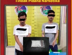 DUA WARGA DIAMANKAN DALAM KASUS NARKOBA JENIS SABU