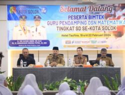 WAKO SOLOK BUKA BIMTEK GURU DAN SISWA OSN