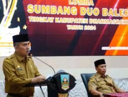 Sekda Buka Lomba Sumbang Dua Baleh Tingkat Kabupaten