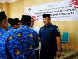 Bupati Kukuhkan Sejumlah Administrator & Pejabat Pengawas