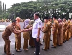 Apel Gabungan Bulan Maret, ini Arahan Bupati Sutan Riska