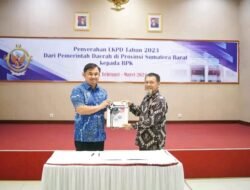 PEMKAB DHARMASRAYA SERAHKAN LKPD TAHUN 2023