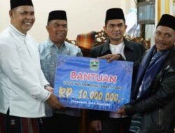 MESJID NURUL YAQIN SUNGAI NANAM DI KUNJUNGI TIM RAMADHAN KABUPATEN
