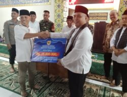 Mesjid Taqwa Nagari Atar Dapat Kunjungan TSR Kabupaten & Terima Bantuan Rp.15,-Juta