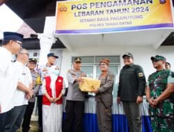 Bupati Eka Putra Bersama Forkopimda Tinjau Pos Pengamanan Idul Fitri