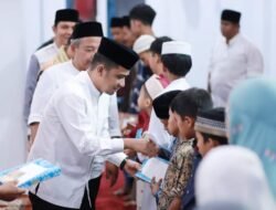 ANAK YATIM PIATU MASJID BAITUL FALAH TERIMA SANTUNAN