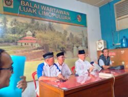 Pemda Limapuluh Kota Gelar Jumpa Pers di Balai Wartawan