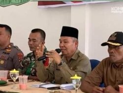 PPT Gelar Rapat Bersama Forkopimca Mengantisipasi Musibah Bencana